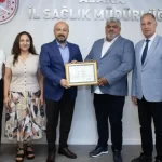 Halil Nacar’dan teşekkür belgesi – Birlik Haber Ajansı