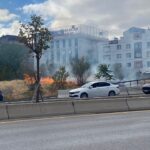 Ankara’da boş arazide yangın çıktı