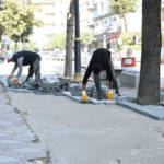 Kaldırımlar aydınlatmalı olarak yenileniyor – Birlik Haber Ajansı